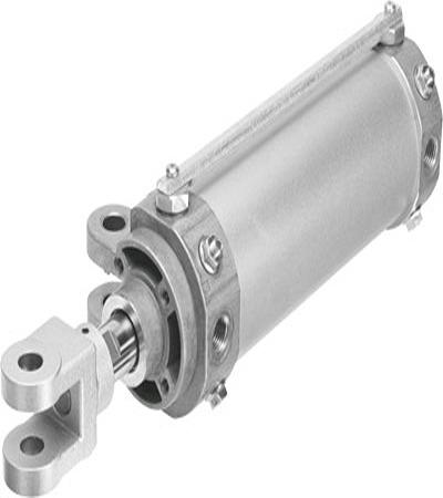 Festo Pneumatic Piston Rod Cylinder - 63 mm Bore, 125 mm DWB Series, Double Acting Acting