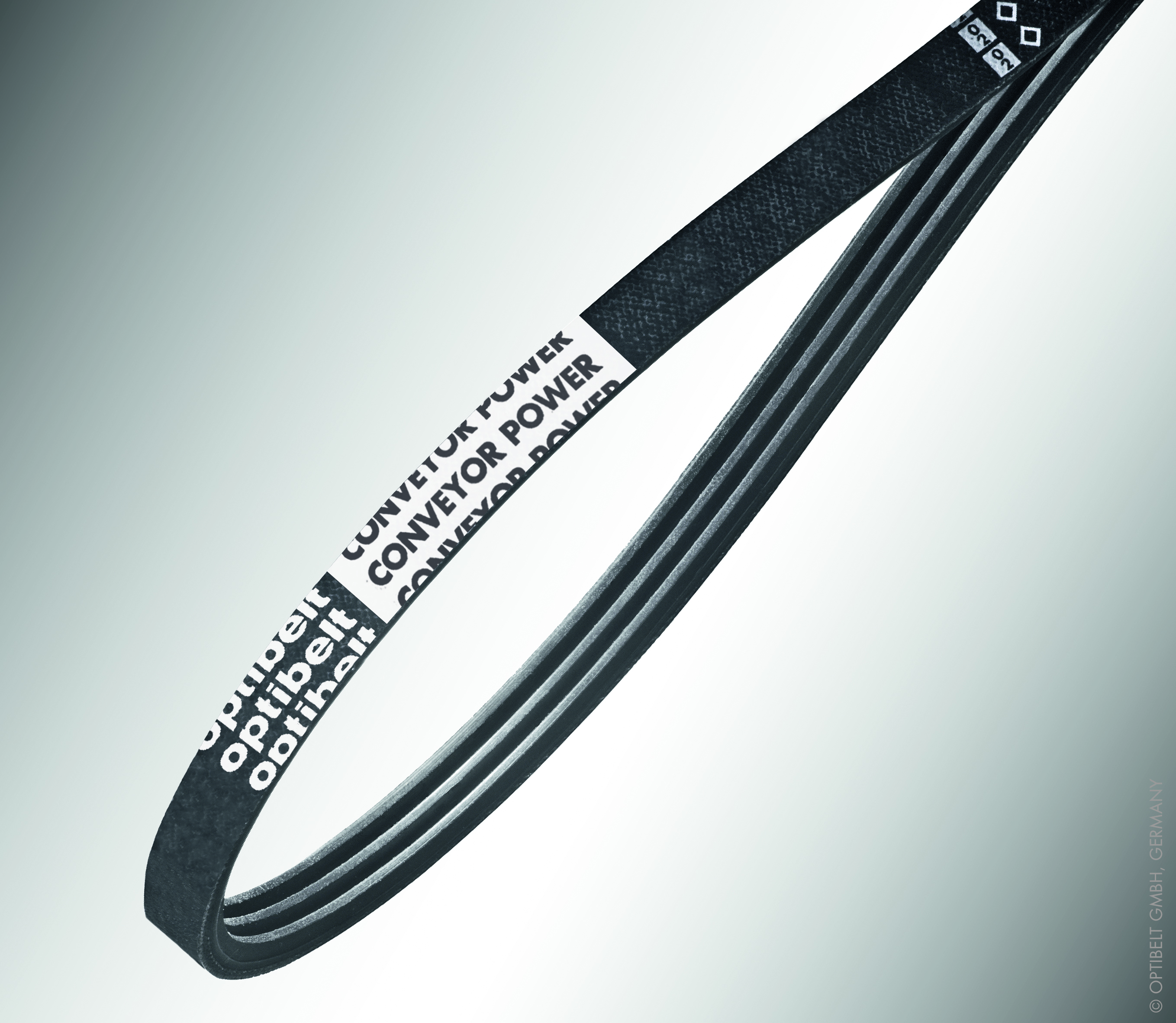 OPTIBELT Rubber RB Drive Belt, 336mm Length, 4.68mm Width