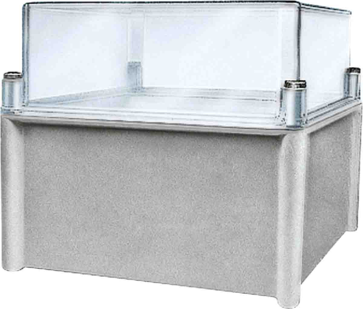 Schneider Electric PanelSeT Series Grey Fibreglass Reinforced Polyester, Polyester General Purpose Enclosure, IP66,
