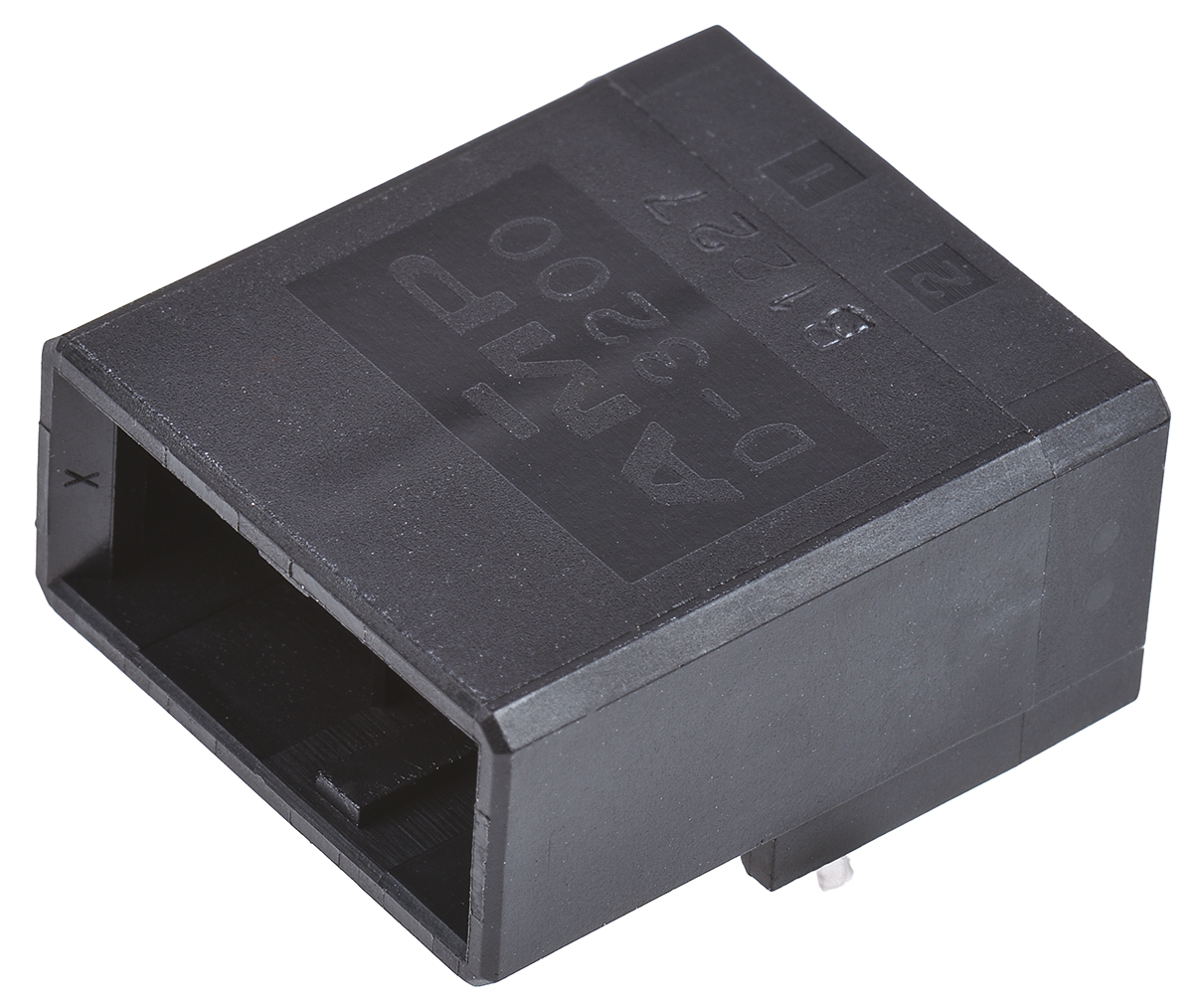 TE Connectivity Dynamic 3000 Series PCB Header, 2 Contact(s), 5.08 mm Pitch, 1 Row, Shrouded
