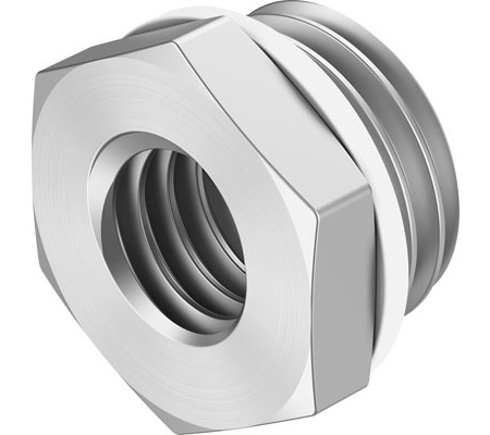 Festo NPFC-RS Series Nipple, G 1/2 to G 1/4, Threaded Connection Style, NPFC-RS-G12-G14-MF