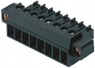 Weidmuller, 3.81mm Pitch, BC 3.81, 4 Way, , Pluggable Terminal Block, Plug, Cable Mount, Screw Termination, 1792970000