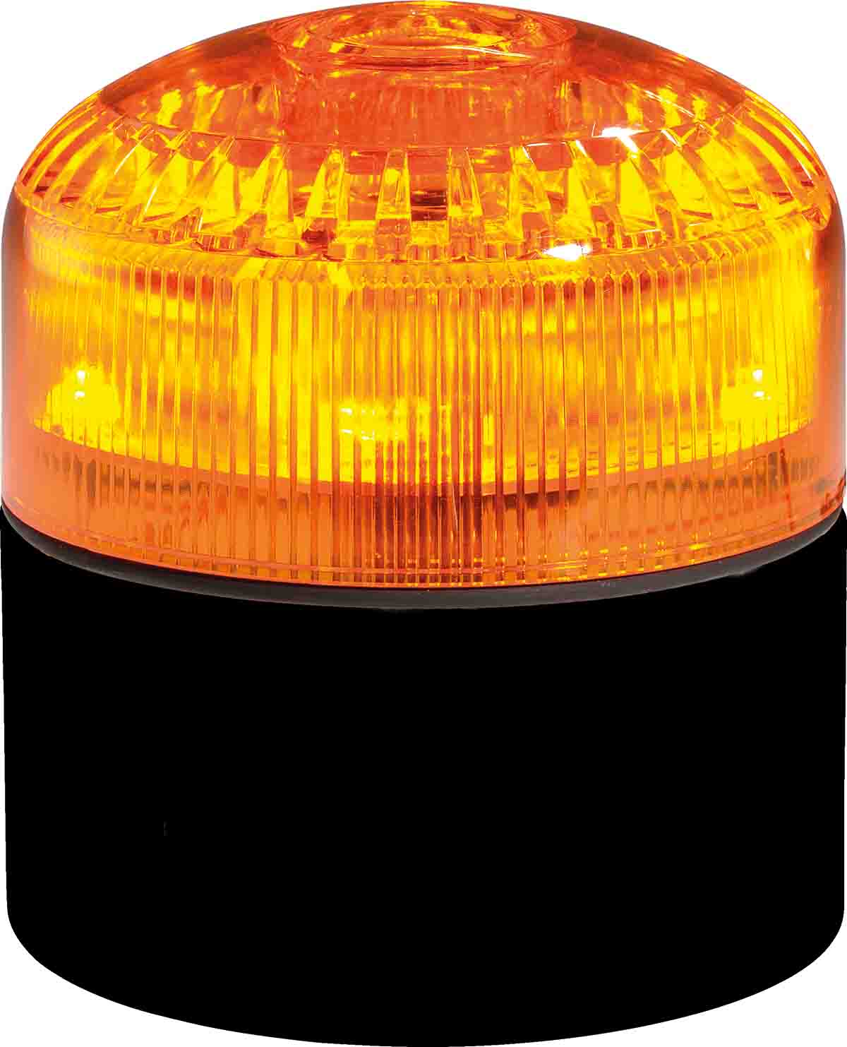 RS PRO Amber Sounder Beacon, 12 → 24 V, IP65, Base Mount, 105dB at 1 Metre