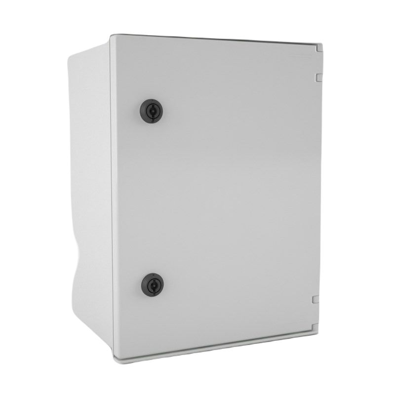 HellermannTyton BRES Series Polyester Enclosure, IP66, 400 mm x 300 mm x 200mm