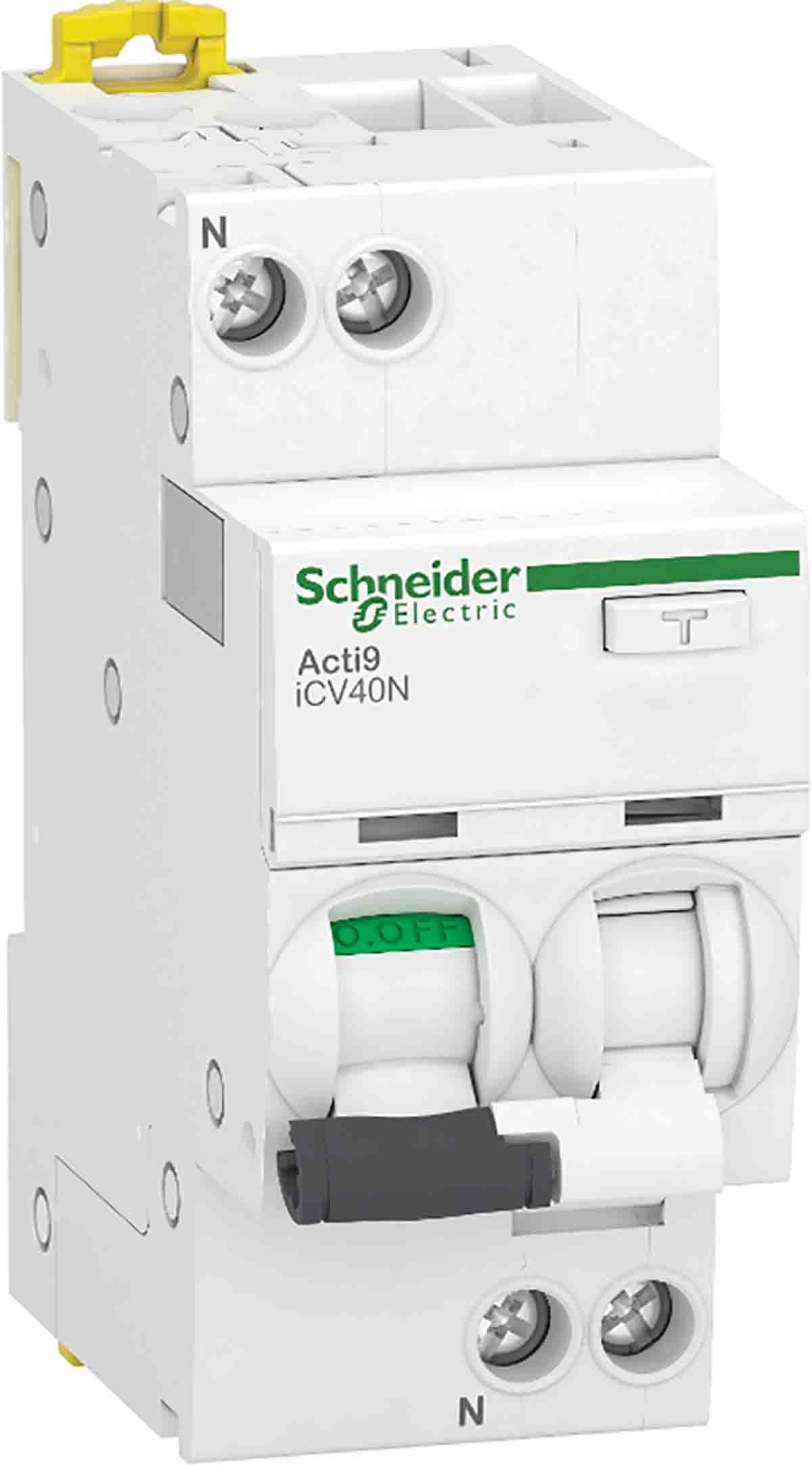 Schneider Electric RCBO, 6A Current Rating, 1P Poles, 30mA Trip Sensitivity, Acti9 Range
