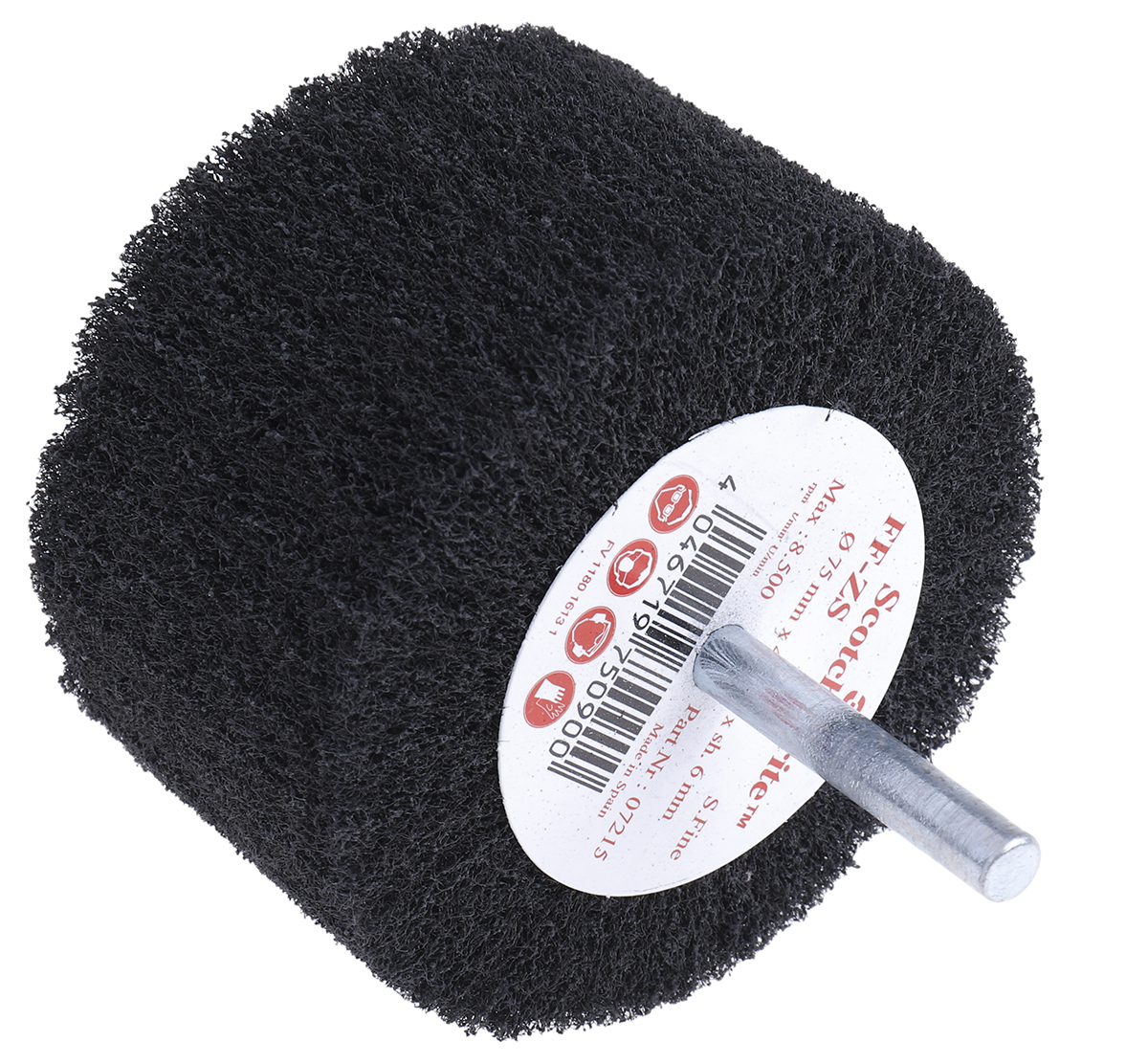 3M Nylon Circular Abrasive Brush, 75mm Diameter