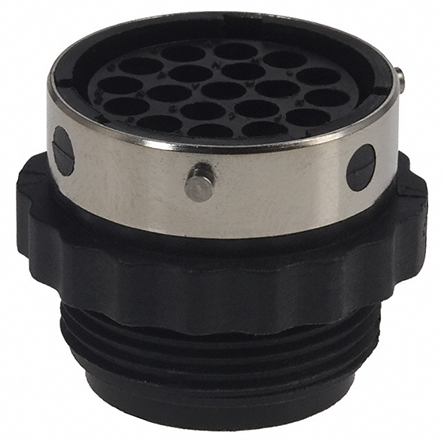 Souriau Sunbank by Eaton Circular Connector, 19 Contacts, Cable, Standard Connector, Plug, Female, IP65, UTG Series