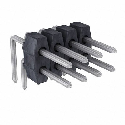 Molex 90122 Series Right Angle PCB Header, 4 Contact(s), 2.54 mm Pitch, 2 Row, Unshrouded