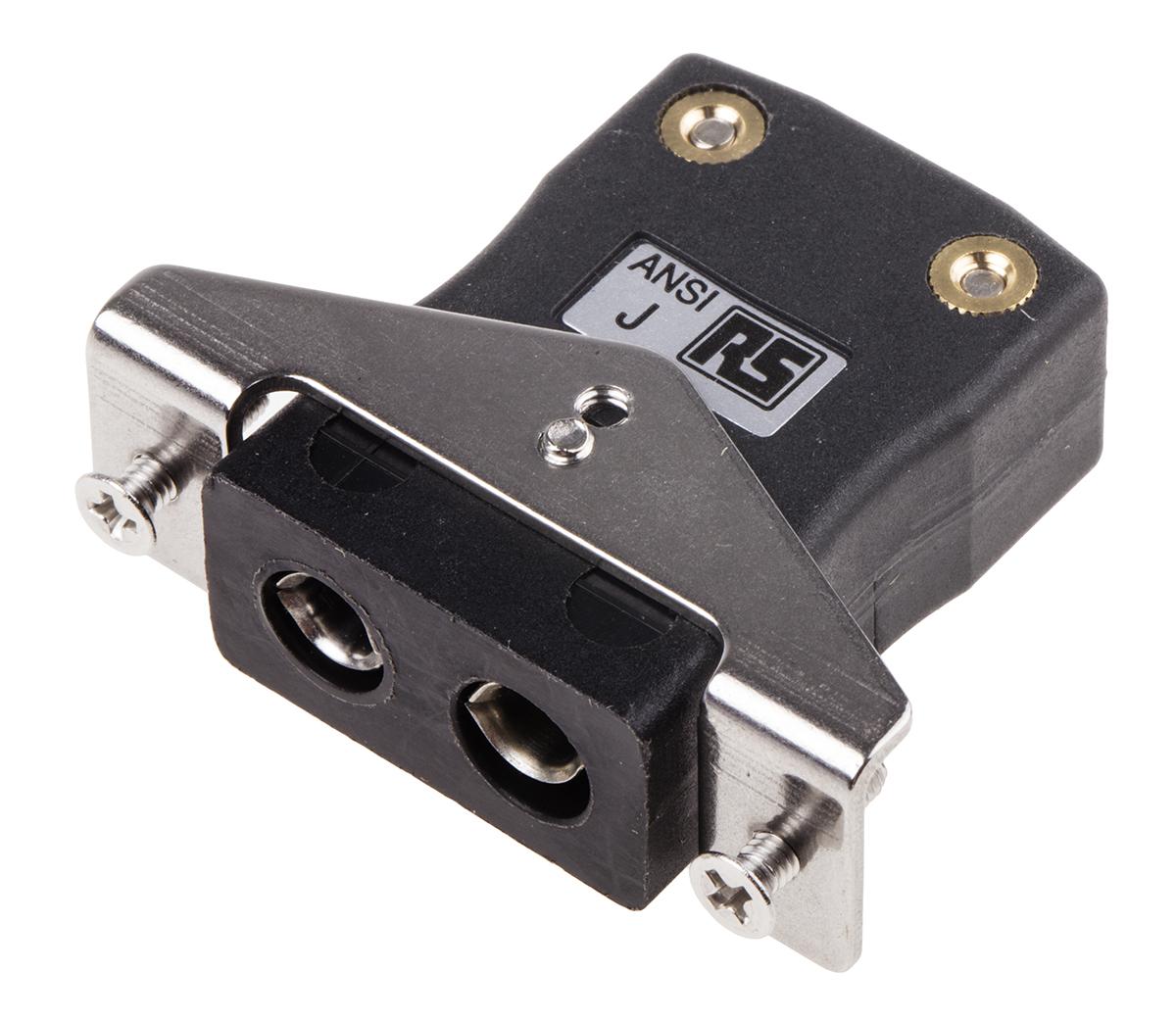 RS PRO Standard Thermocouple Connector for Use with Type J Thermocouple, 6mm Probe, ANSI, RoHS Compliant Standard