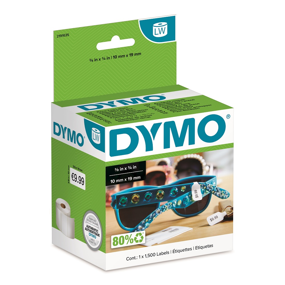 Dymo Adhesive Pre-Printed Label. Quantity: 1500EA