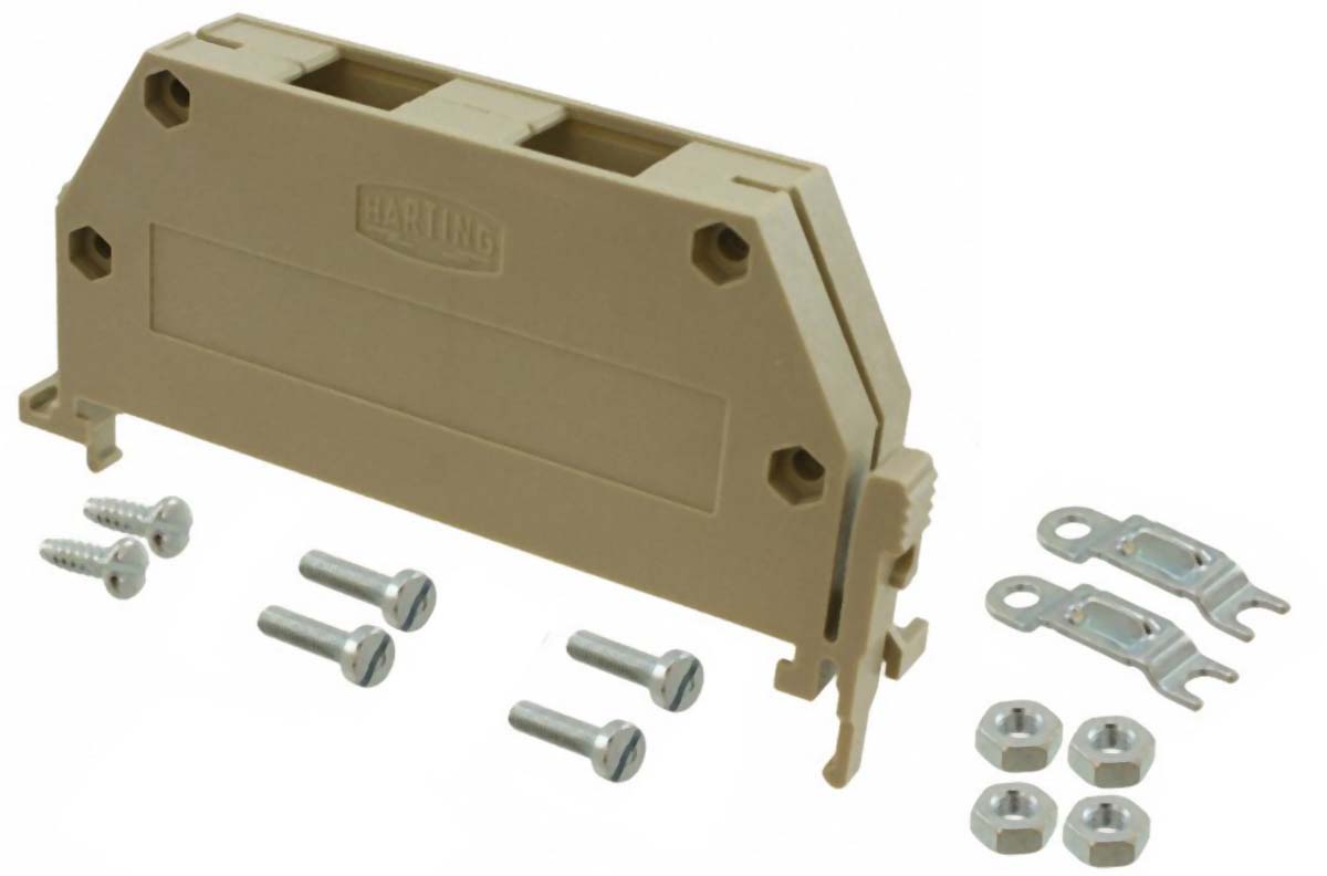 HARTING, 09 06 DIN Power Top Entry for use with DIN 41612 Connector