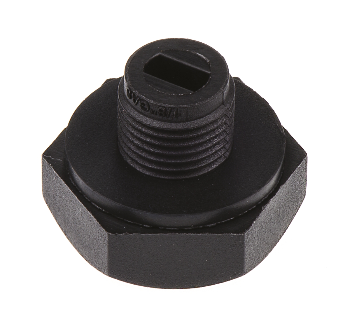 Elesa-Clayton, Glass Fibre Reinforced Plastic (GRP) Hydraulic Blanking Plug, Thread Size 1/8 in