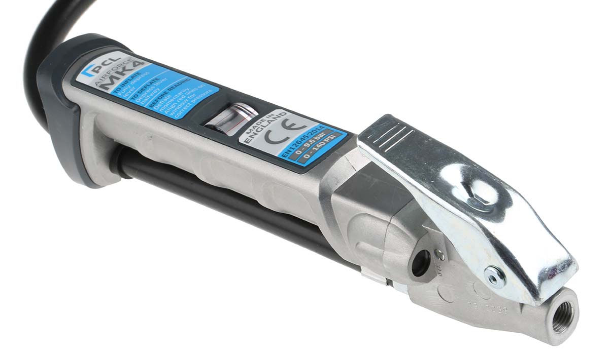 PCL Tyre Inflator, 0 → 138psi, 1/4in Air Inlet (BSP)