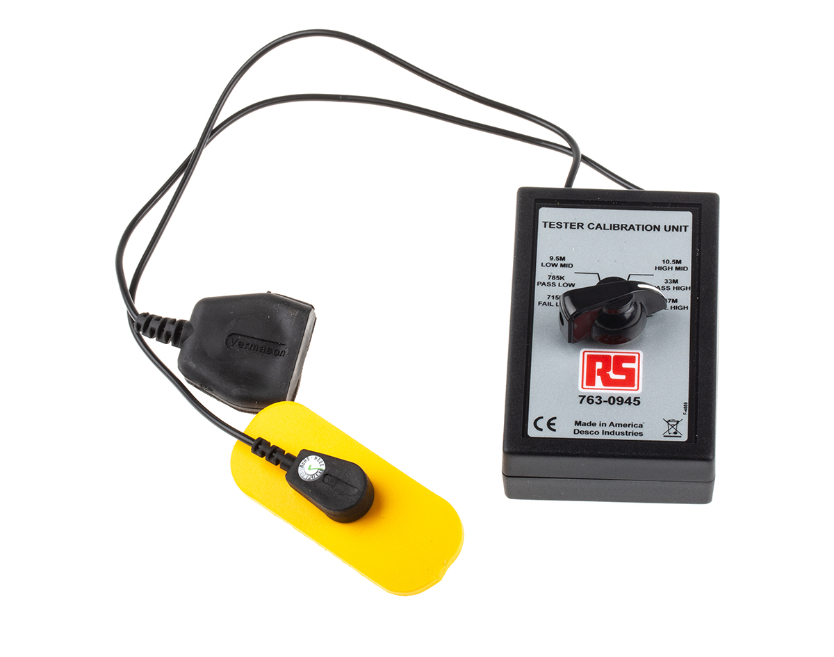 RS PRO Wrist & Foot ESD Tester