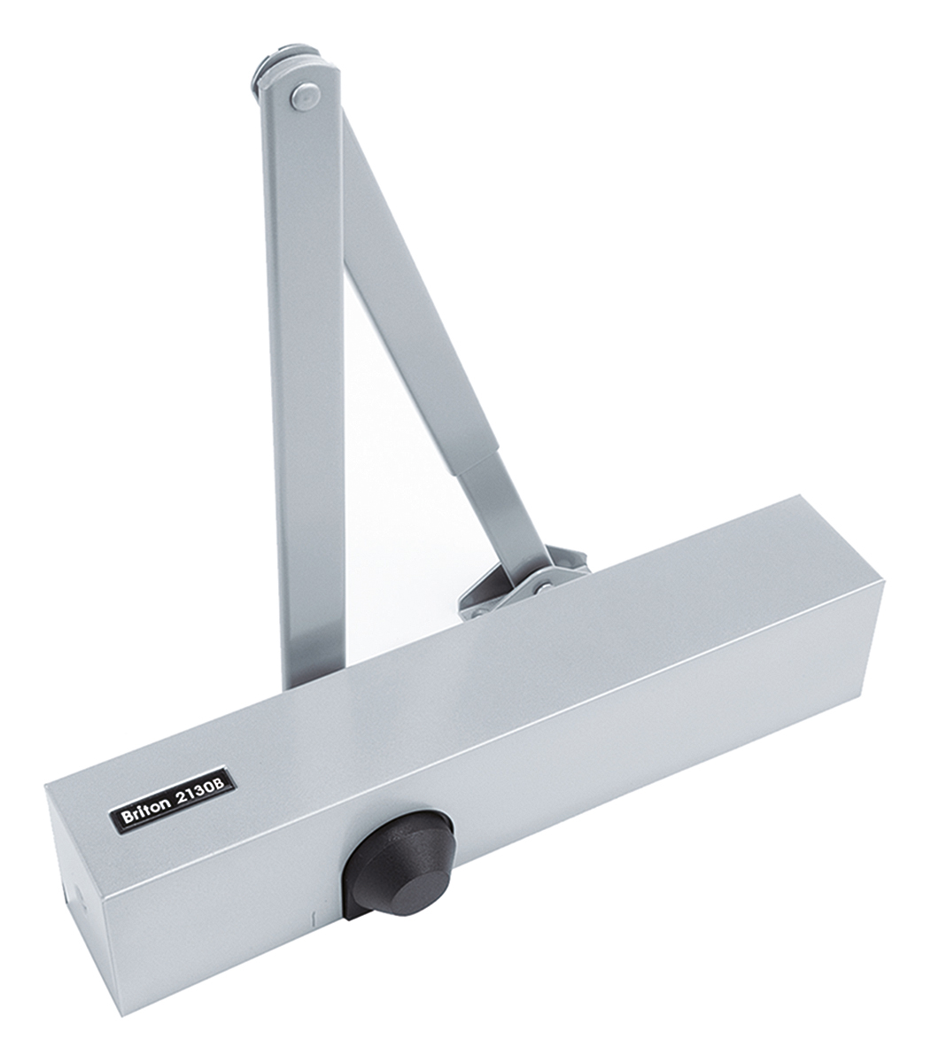 Briton Silver Fire Door Suitable Door Closer