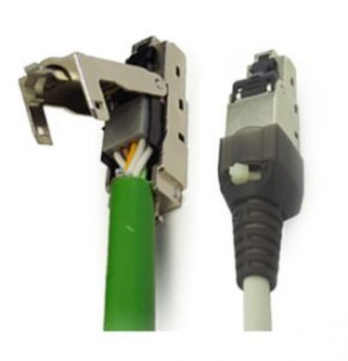 Molex Premise Networks Male Ethernet Connector, Snap-In, Cat6a 1 Port 1 -Way