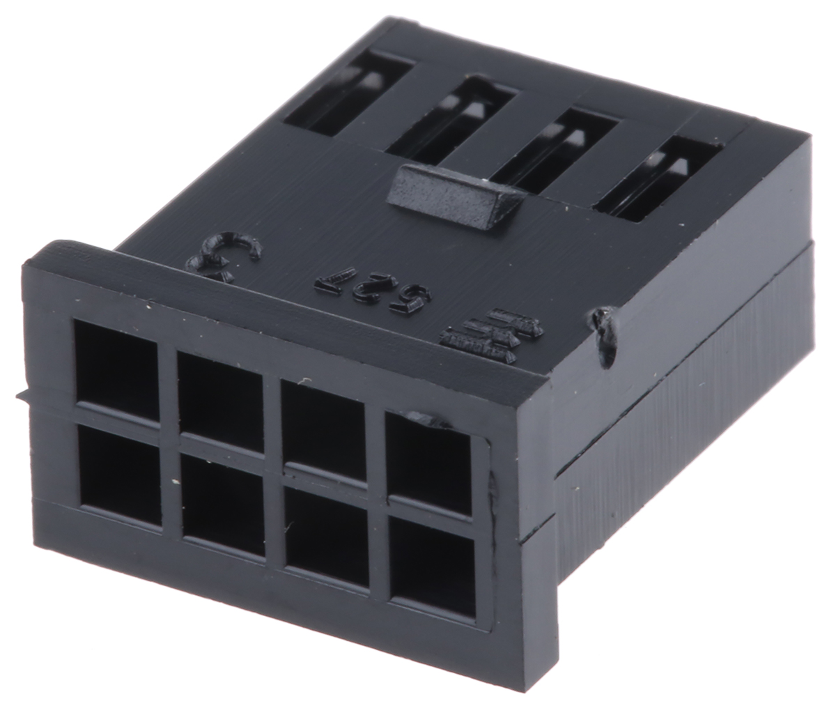 TE Connectivity, AMPMODU MOD II Female Connector Housing, 2.54mm Pitch, 8 Way, 2 Row