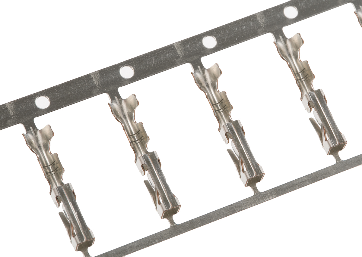 TE Connectivity AMPMODU MOD I Series Female Crimp Terminal, 22AWG Min, 18AWG Max