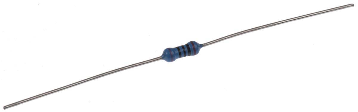 Arcol MRA0207 Series Axial Metal Film Fixed Resistor 200Ω ±0.1% 0.25W ±15ppm/°C