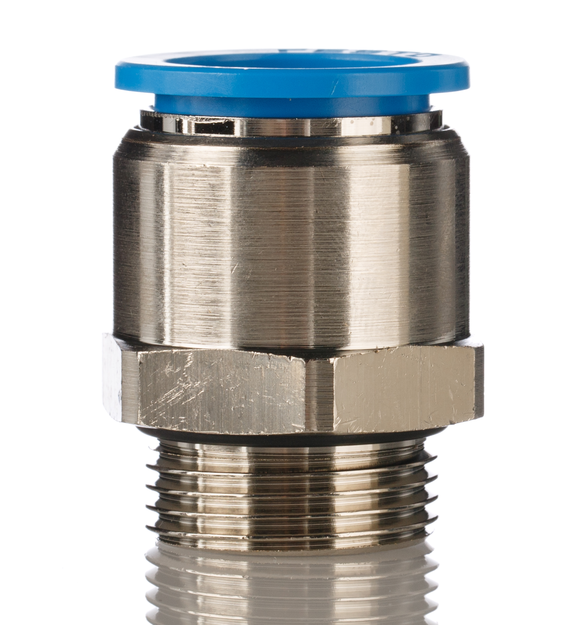 Festo QS Series Straight Threaded Adaptor, G 3/4 Male to For tubing outside diameter 22 mm, Threaded-to-Tube Connection
