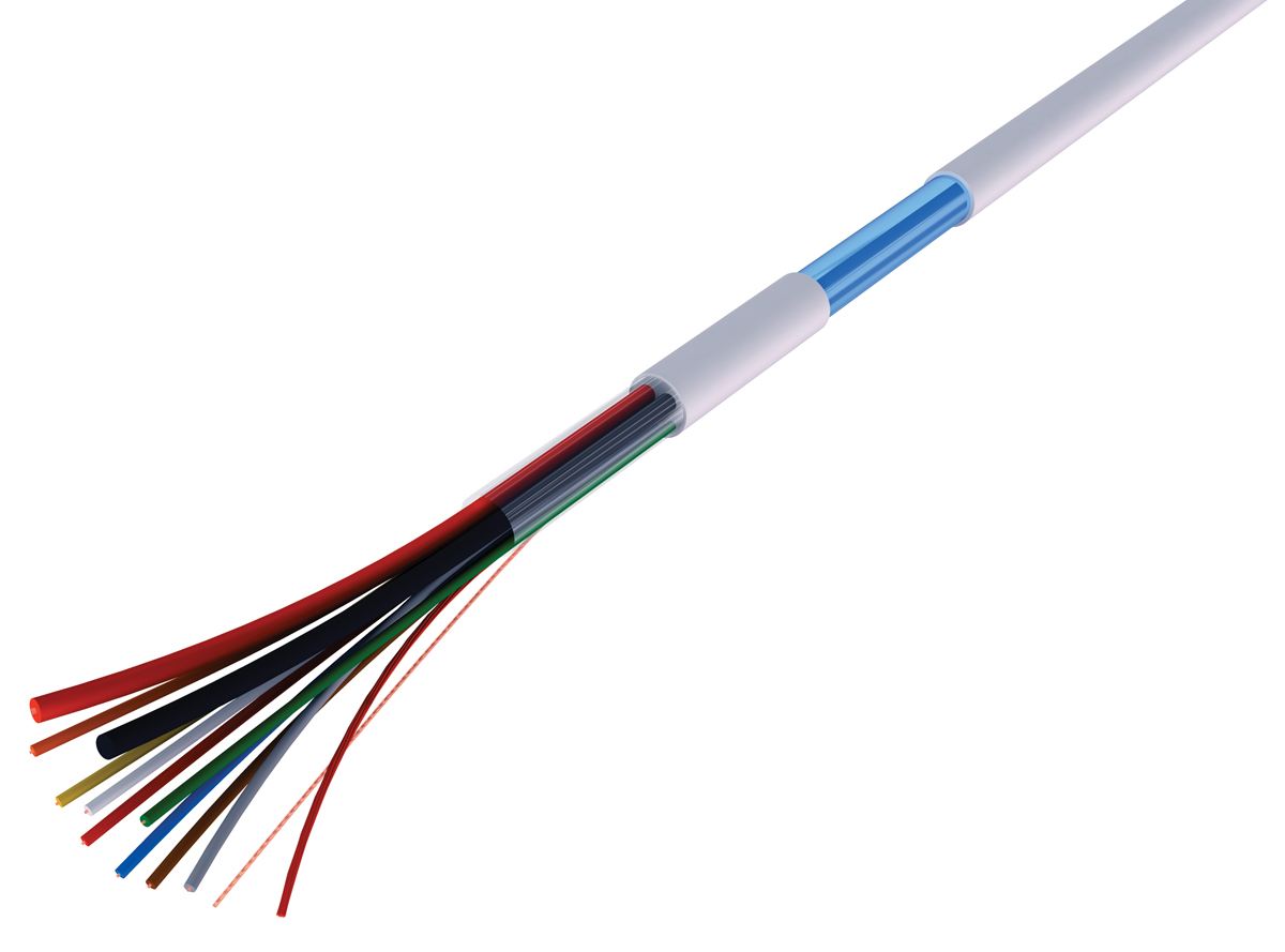 RS PRO RSMULTI Control Cable, 6 Cores, Screened, 100 m, White Polyvinyl Chloride Sheath