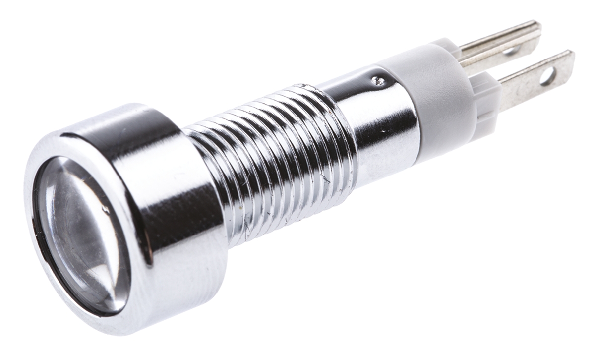 Signal Construct Green, Red Panel Mount Indicator, 24 → 28V, 8mm Mounting Hole Size