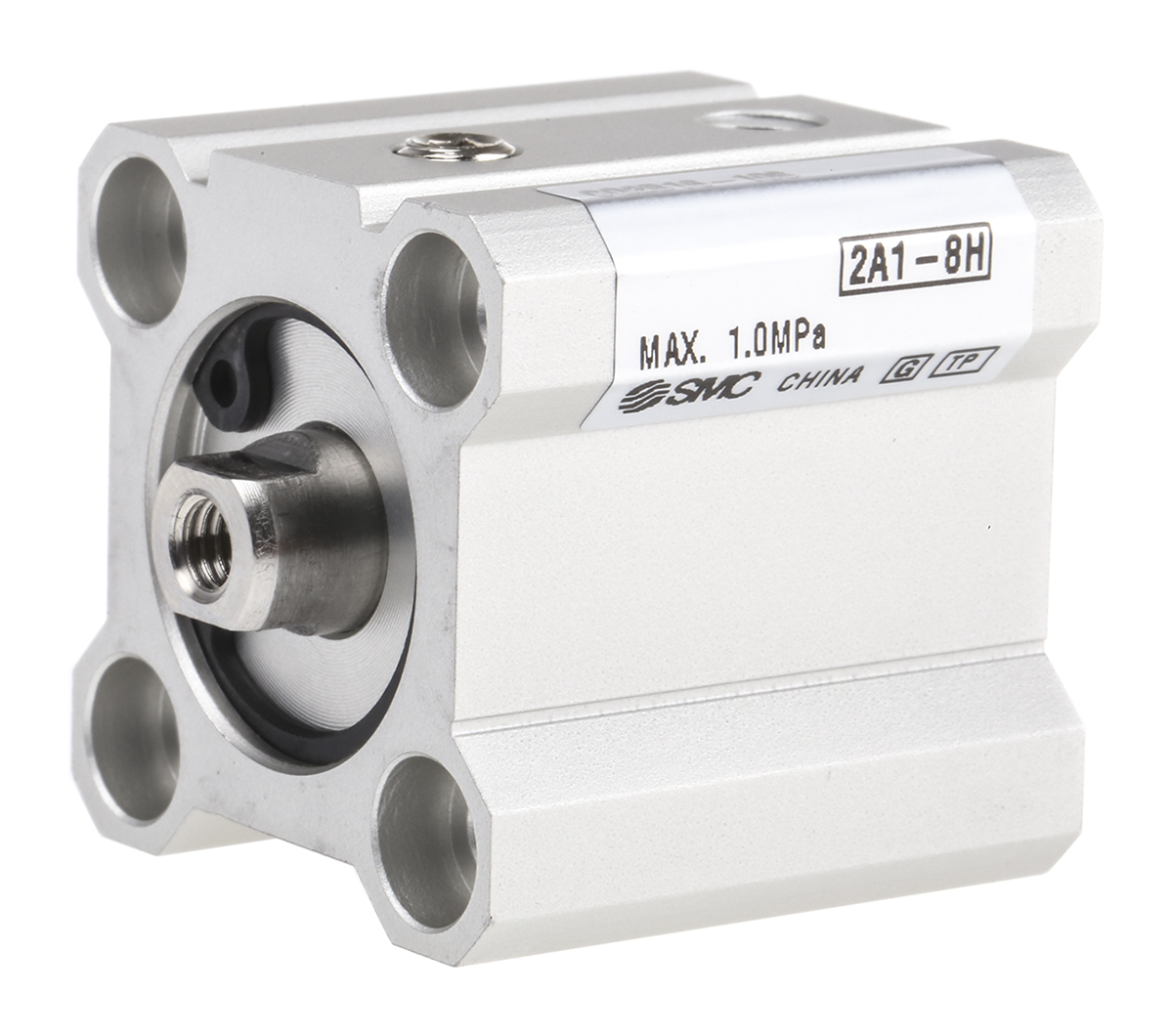 SMC Pneumatic Compact Cylinder - 16 mm Bore, 10 mm CQ2 Series, Single Acting Acting