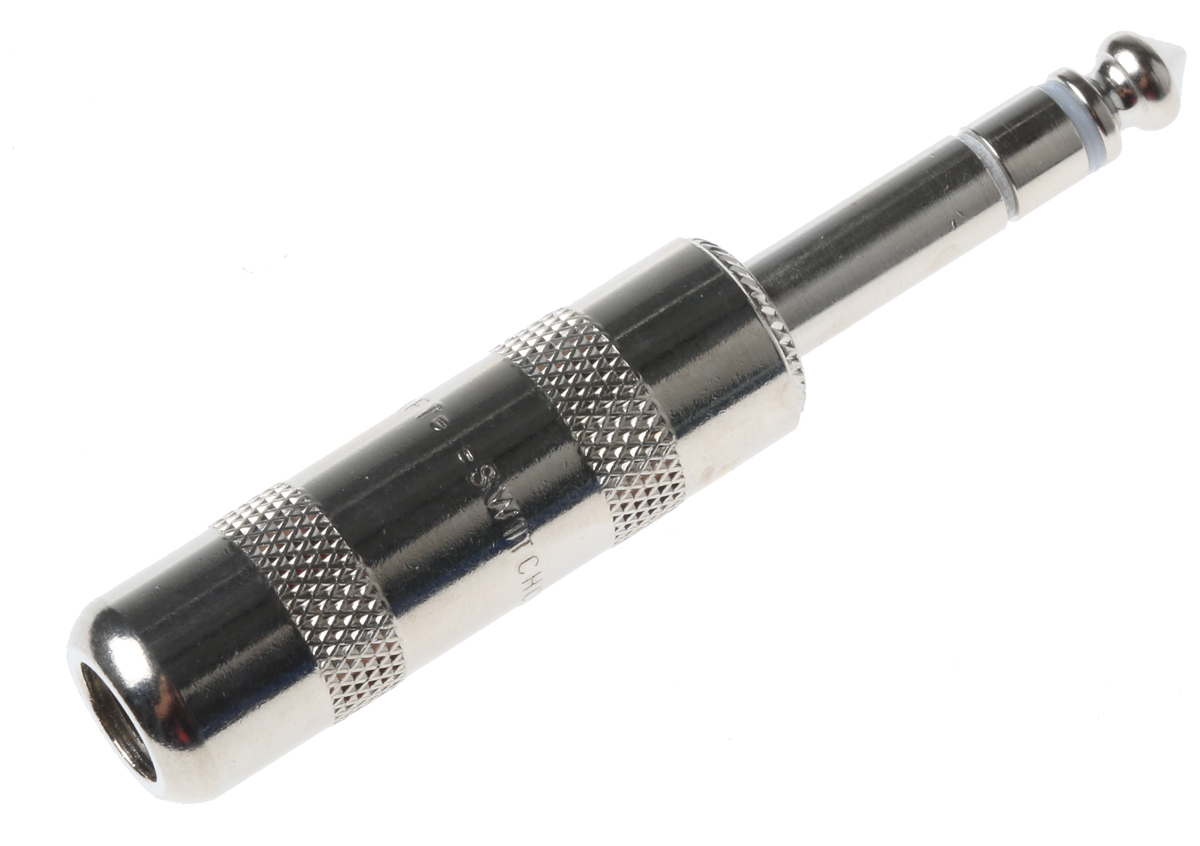 Switchcraft Jack Connector 6.35 mm Cable Mount Stereo Plug