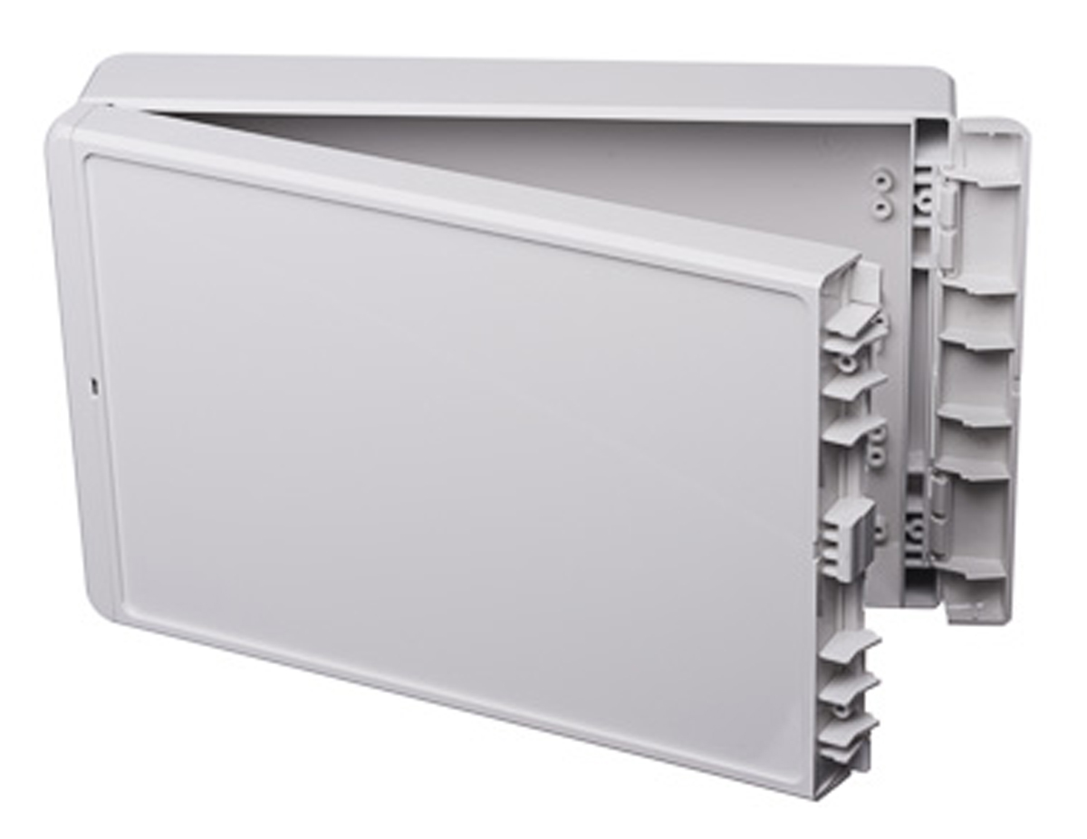 Bopla Bocube Series Light Grey ABS Enclosure, IP66, IP68, Light Grey Lid, 271 x 170 x 60mm