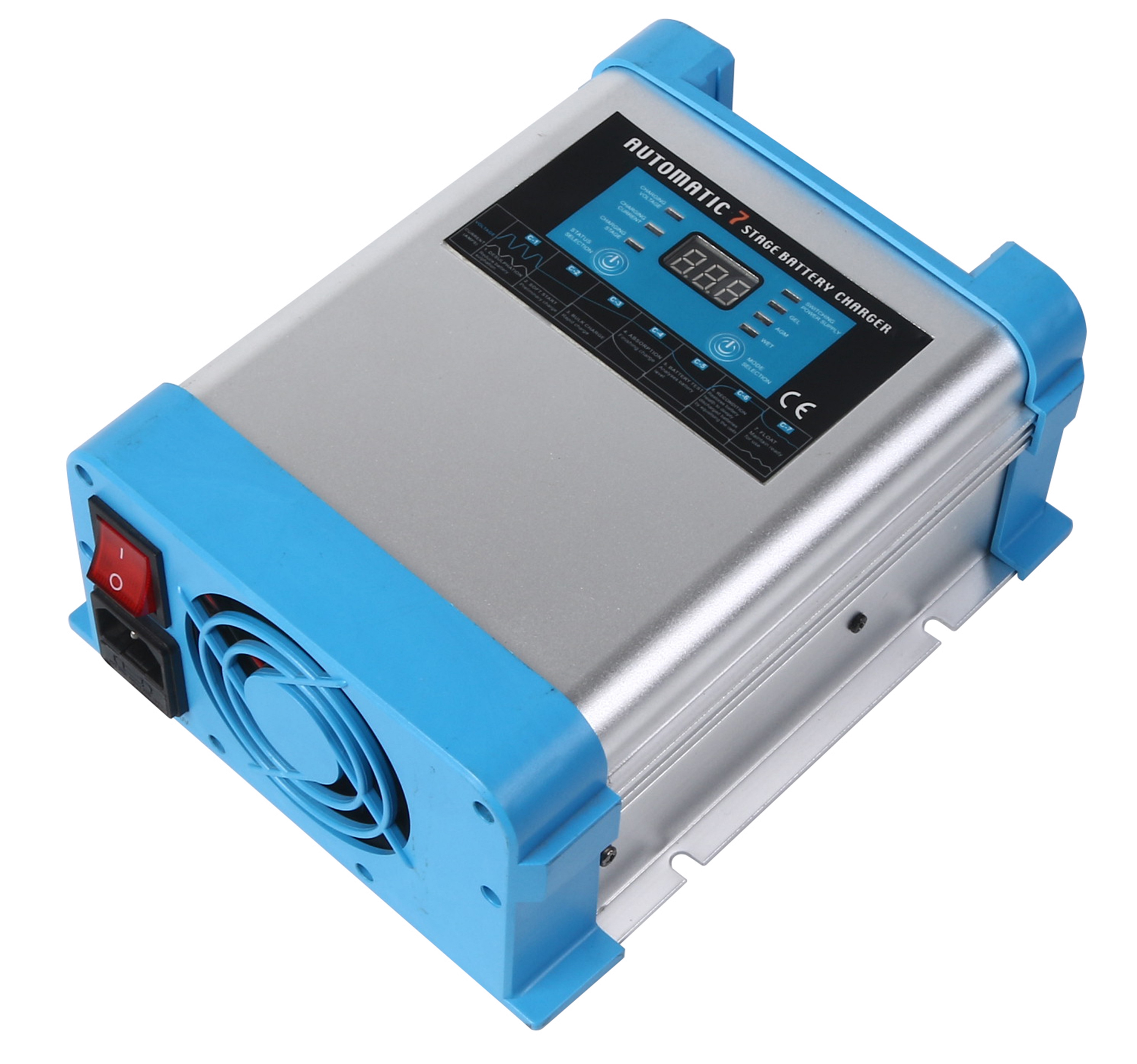 RS PRO EBC2425 Battery Charger For Lithium-Ion 8 Cell 24 V dc 25A with UK plug