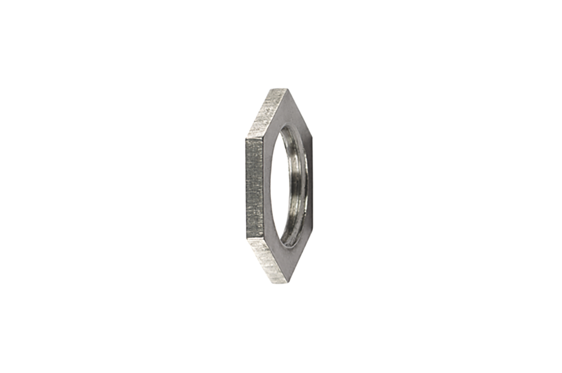 HellermannTyton Locknut, Conduit Fitting, PG7, Nickel Plated Brass, Metal