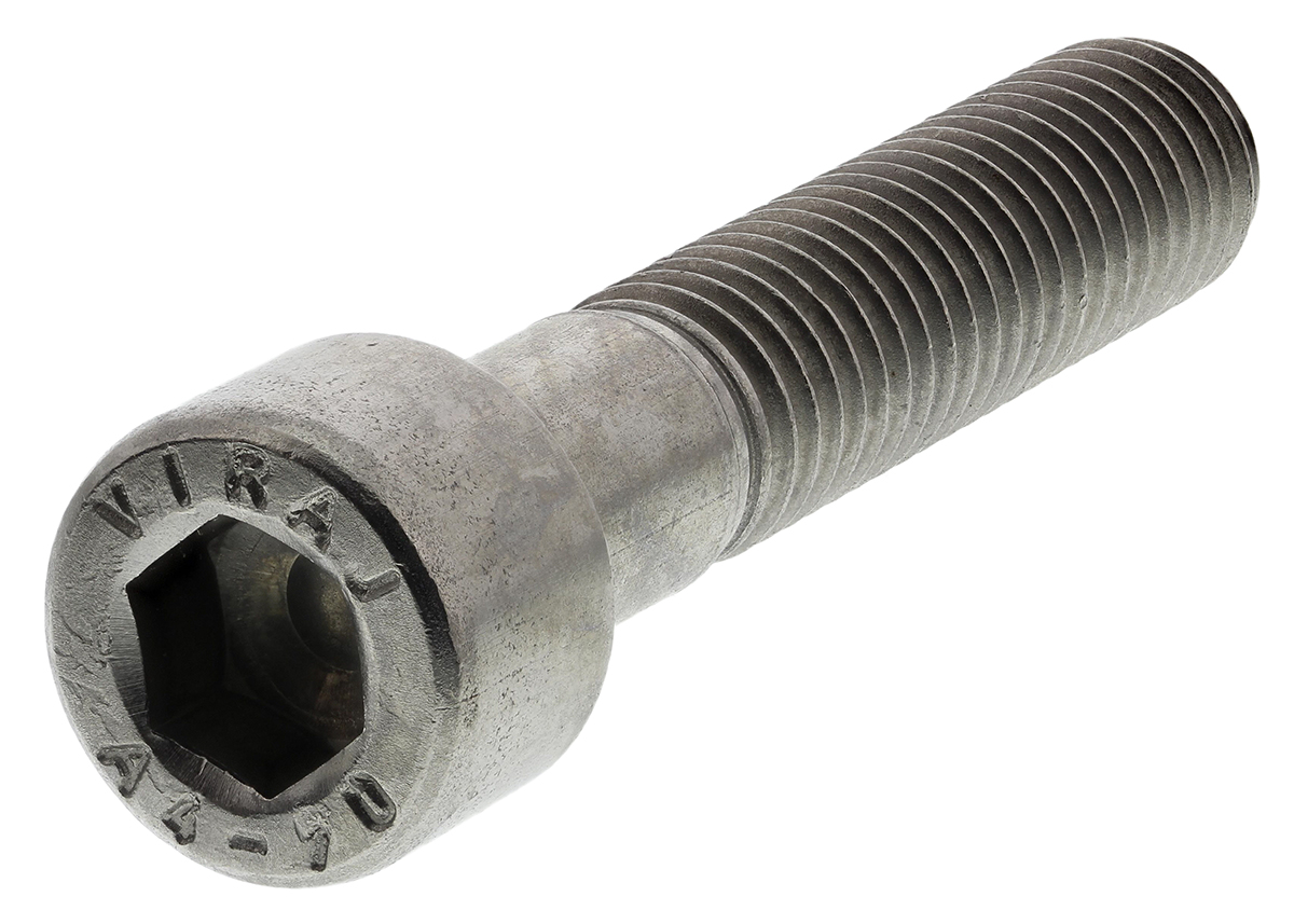 RS PRO Stainless Steel Hex Socket Cap Screw, DIN 912, M10 x 50mm