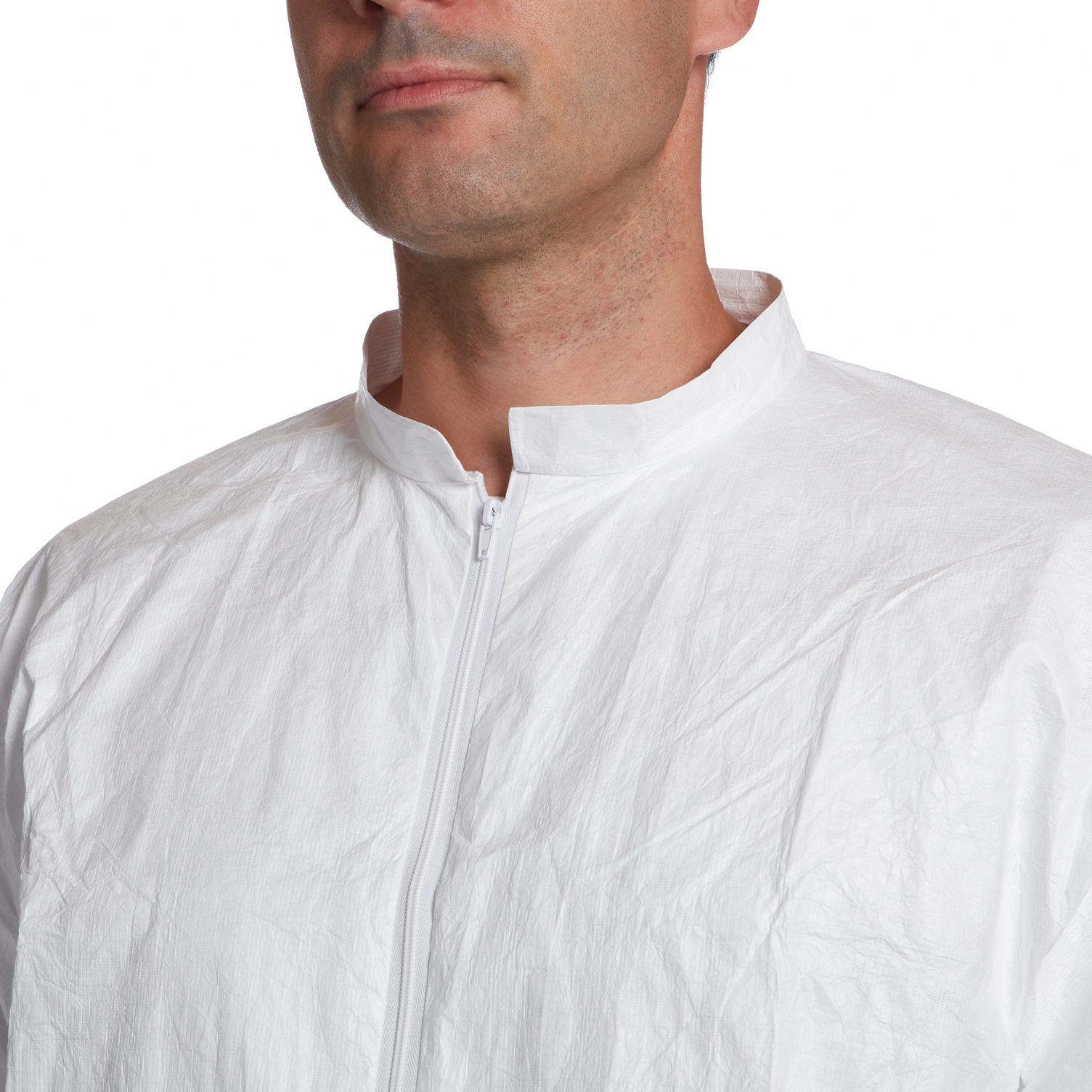 DuPont White Unisex Disposable White Lab Coat, XL