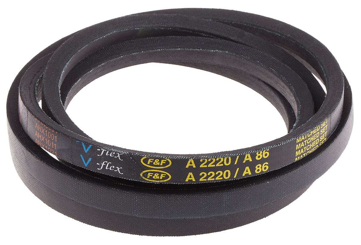 RS PRO Drive Belt, belt section A, 2180mm Length