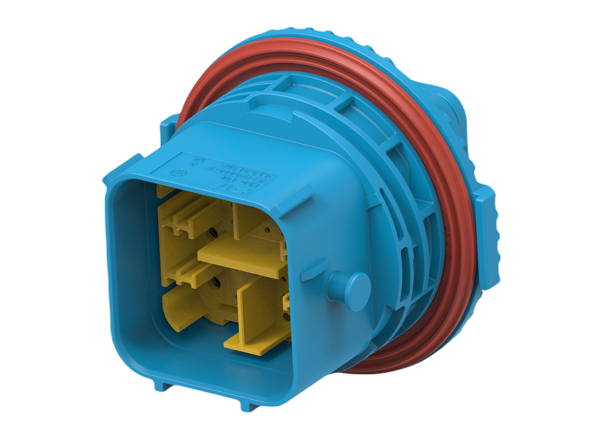 TE Connectivity, DEUTSCH NTSEAL Automotive Connector Blue Cable Mount 36 Way 1-2445860-4