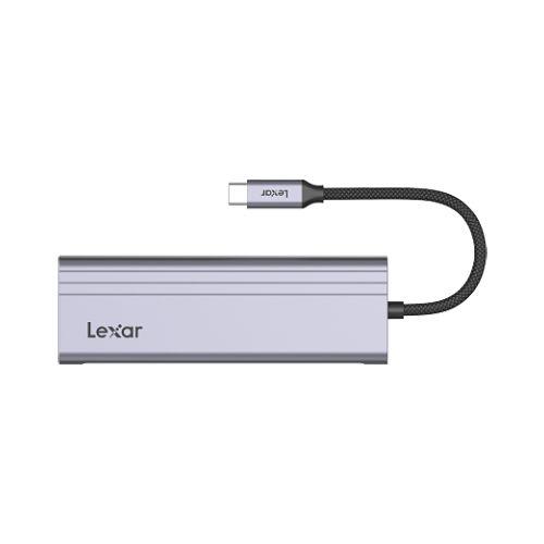 Lexar 4 Port USB C USB A, USB C USB C Hub, USB Powered, 120 x 40.4 x 13mm