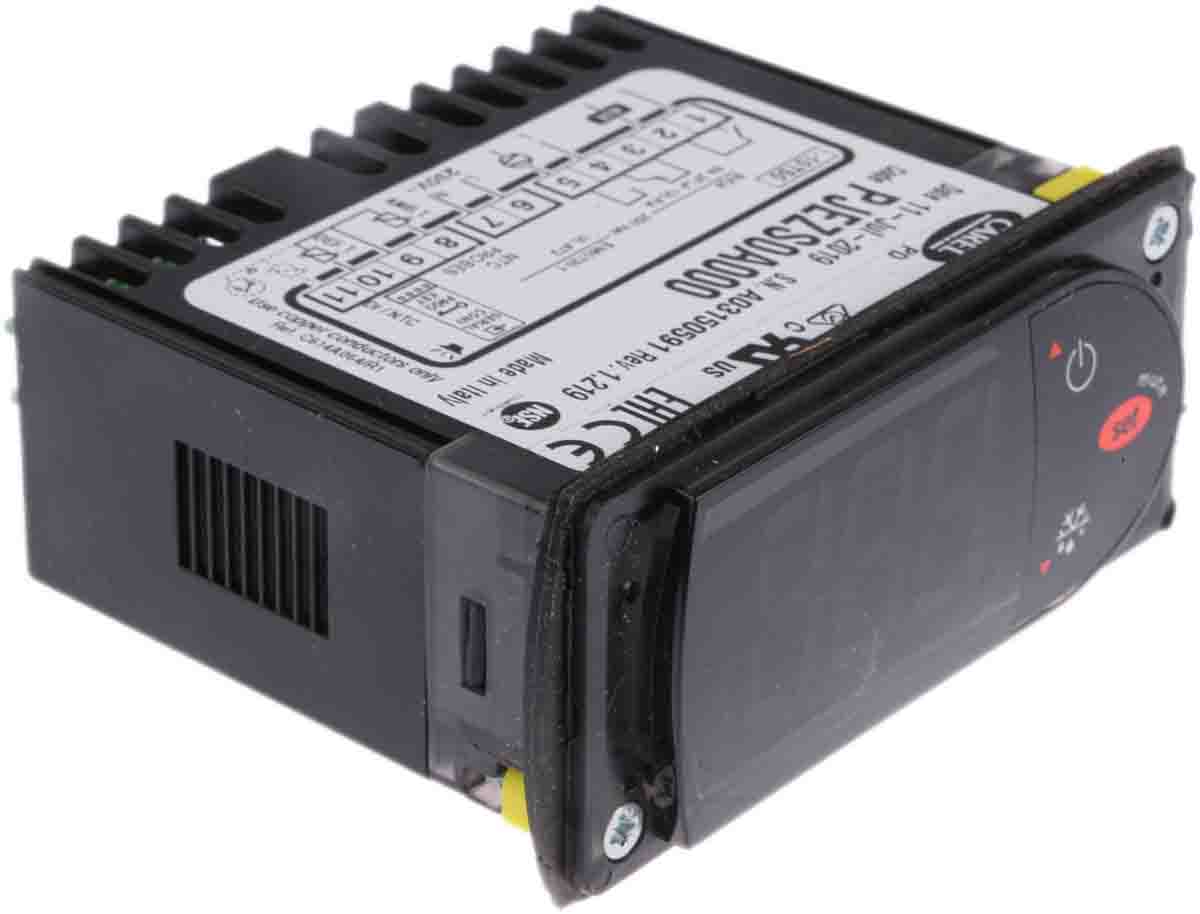 Carel PJ Easy On/Off Temperature Controller, 36 x 81mm, 230 V ac Supply Voltage