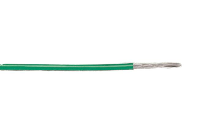 Alpha Wire Ecogen Ecowire Plus Series Black Hook Up Wire, 24 AWG, 1000ft, Polyphenylene Ether Insulation, 6822 BK001
