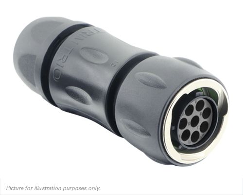Souriau Sunbank by Eaton Circular Connector, 8 Contacts, Cable, Standard Connector, Plug, Female, IP68, IP69K, UTGX