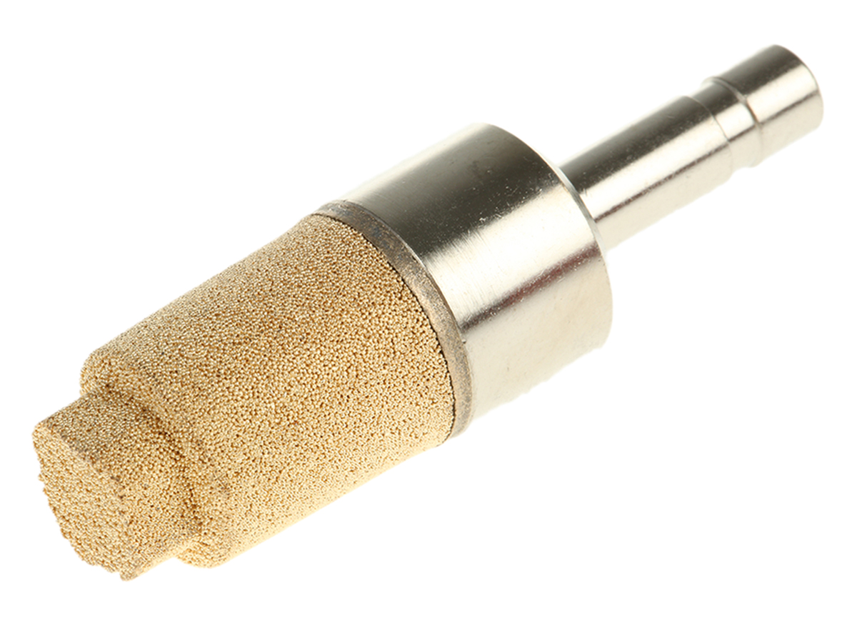 Crouzet 81 Bronze 8bar Pneumatic Silencer, Tube