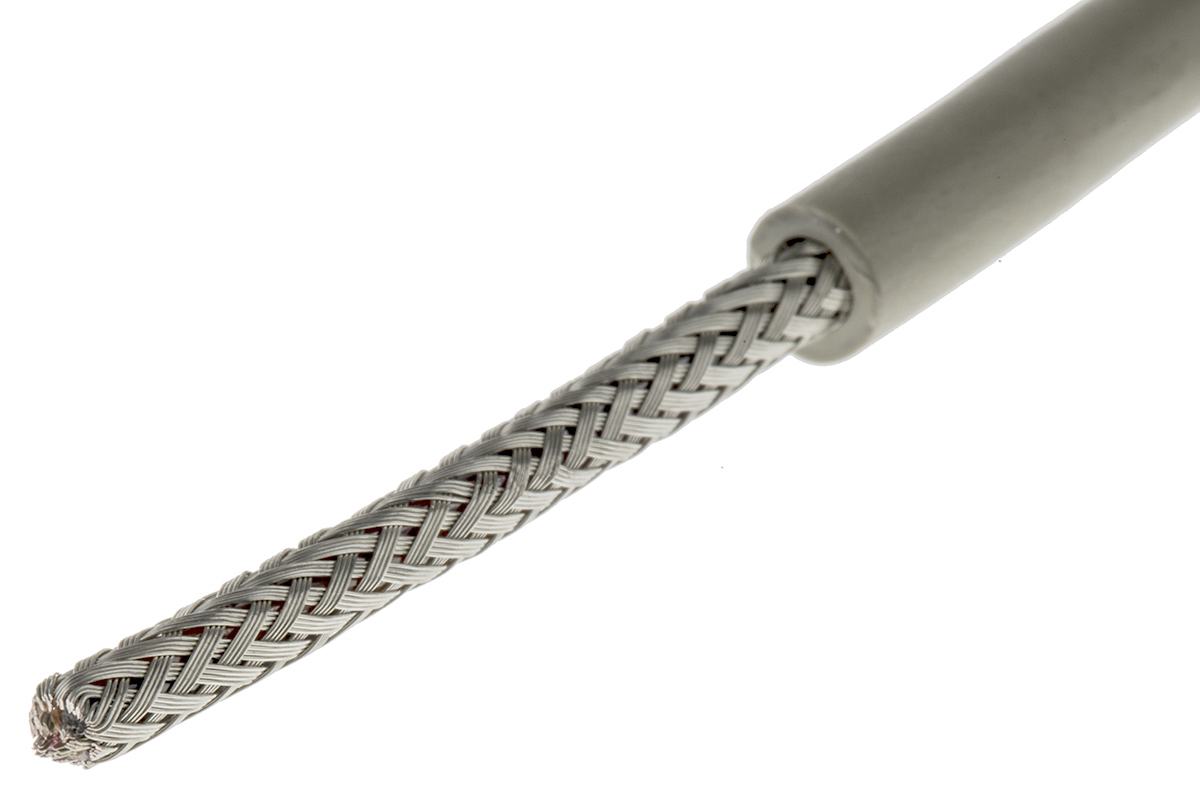 Alpha Wire ProTekt Series Data Cable, 4 Cores, 0.35 mm², Screened, 22 AWG, 50m, Screened Shield