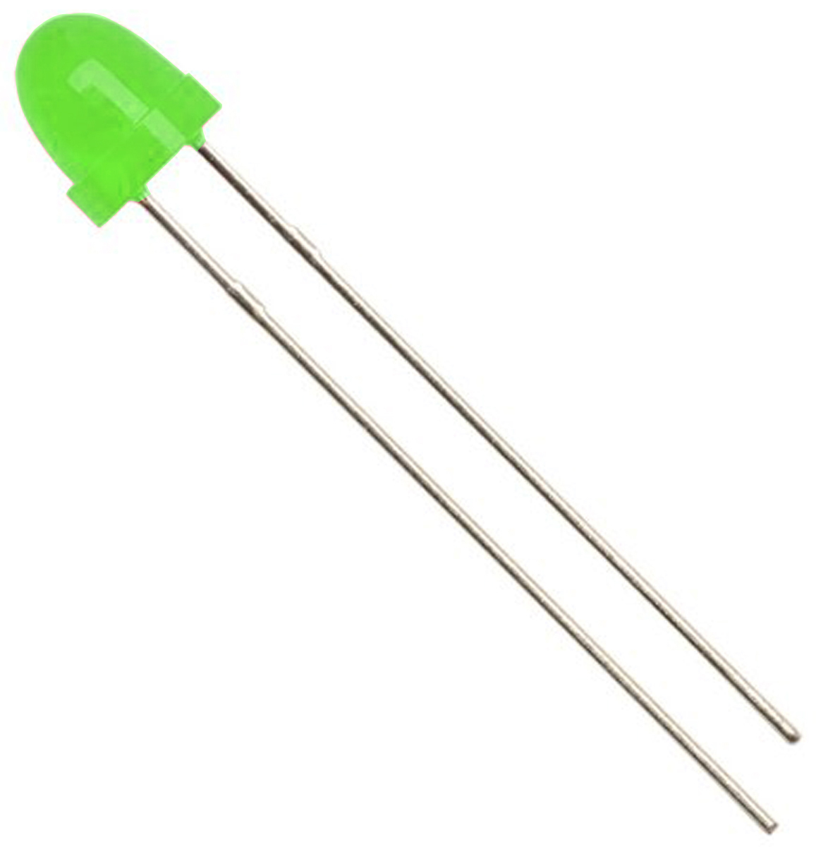 Kingbright2.5 V Green LED 5mm Through Hole, L-63GT