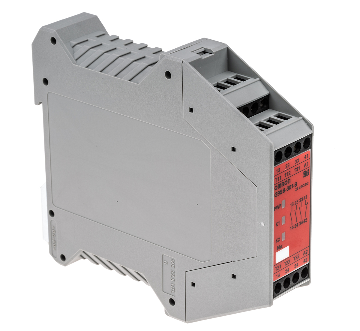 Omron G9SB 1 Auxiliary Contacts Safety Relay 24V ac/dc, Dual-Channel 3 Safety Contacts