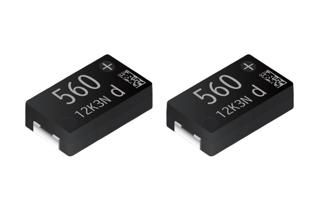 Panasonic 560μF Conductive Polymer Aluminium Aluminium Electrolytic Capacitor 2V dc, Surface Mount - EEFTZ0D561RB