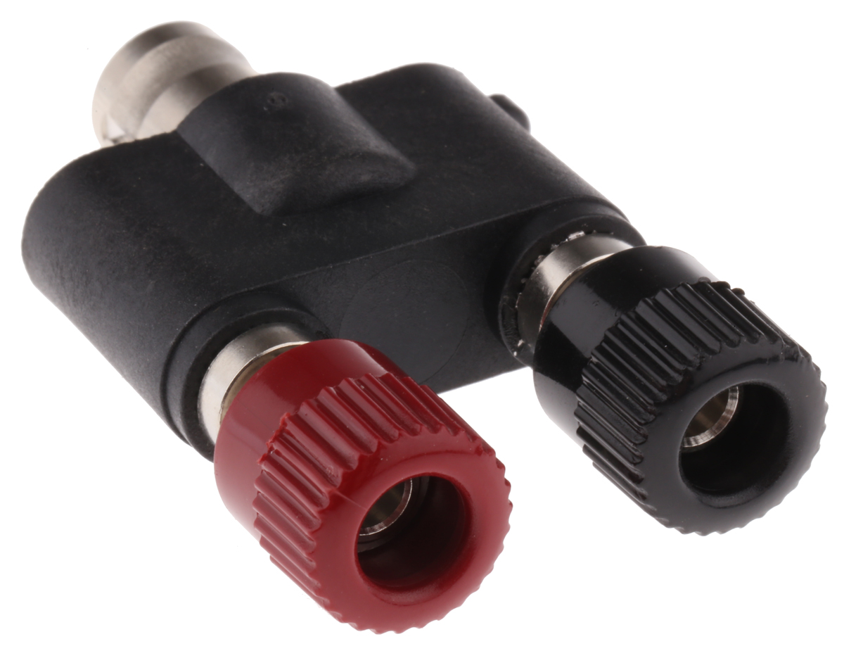 Telegartner Black, Red, Female Binding Post