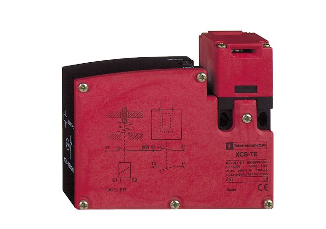 Telemecanique Sensors XCS Series Solenoid Interlock Switch, 2NC