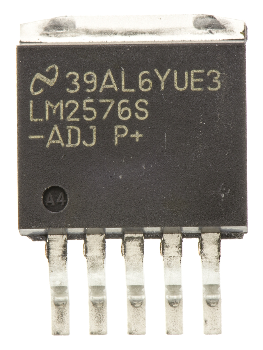 Texas Instruments, LM2576S-ADJ/NOPB Step-Down Switching Regulator, 1-Channel 3A Adjustable 6-Pin, D2PAK