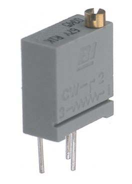 5kΩ, Through Hole Trimmer Potentiometer 0.5W Top Adjust TT ElectronicsBI, 67