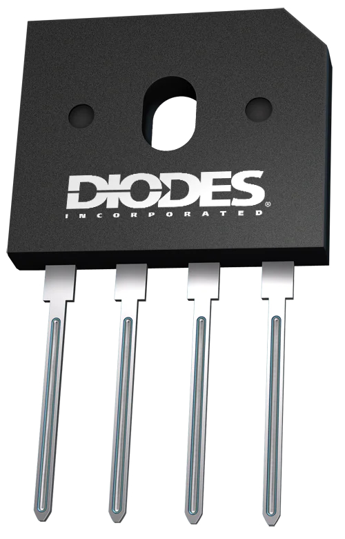 Diodes Inc Bridge Rectifier, 8A, 1000V