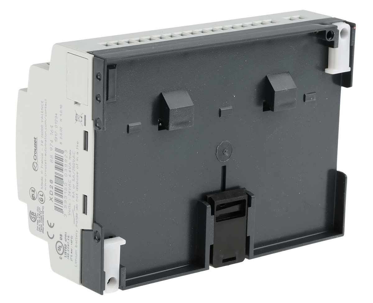 Crouzet Millenium 3 Series Logic Module, 24 V ac Supply, Relay Output, 16-Input, Digital Input